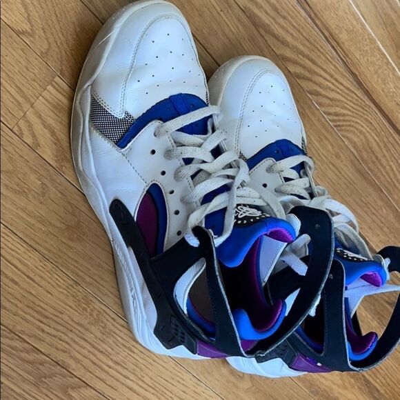 Nike Air Flight Huarache PRM QS 686203-100 siz 8.5 - Picture 3 of 10